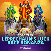 Gold Trio: Leprechaun's Luck Race Bonanza